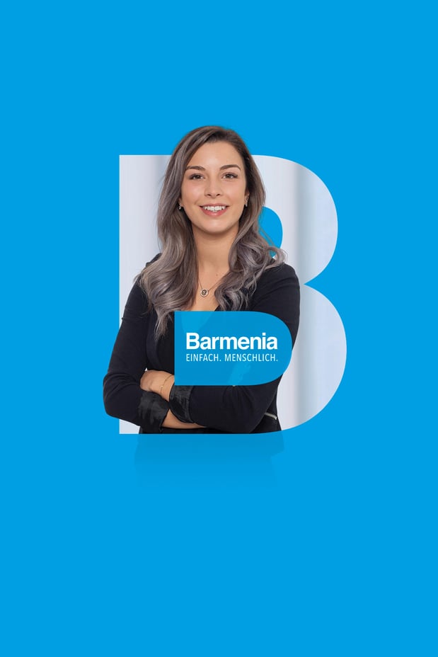 Cheyenne Berg. Ihre Ansprechpartnerin für die Barmenia Versicherung in Karlsruhe.