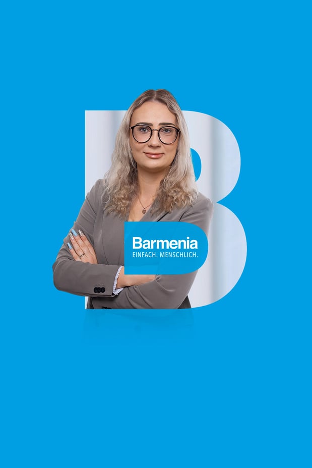 Joelle Grüne. Ihre Ansprechpartnerin für die Barmenia Versicherung in Soest.