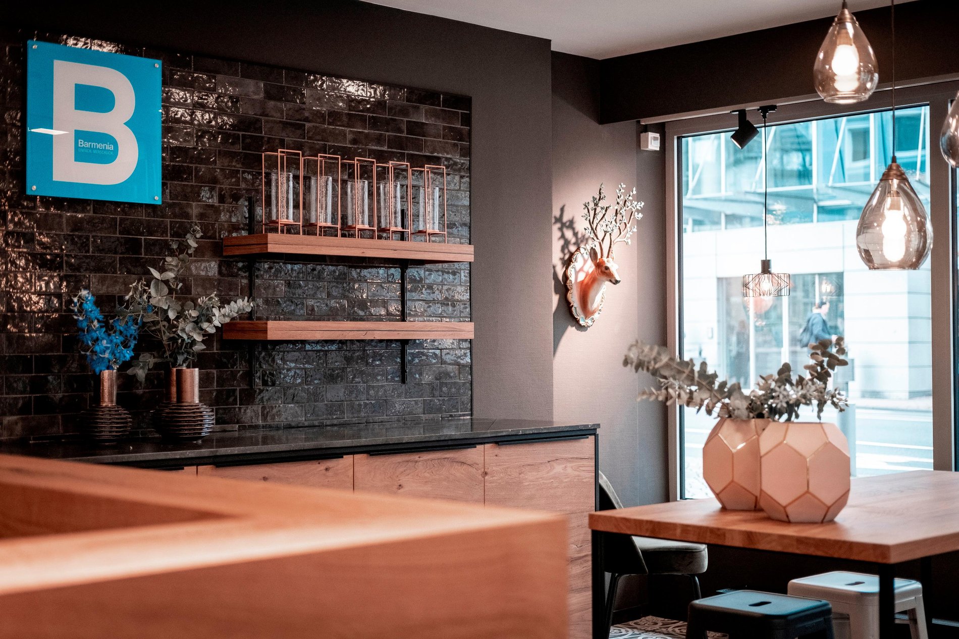 Bild von der Inneneinrichtung der Barmenia Versicherung Siegen