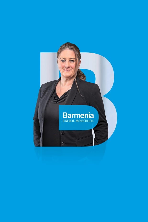 Angelika Petzel. Ihre Ansprechpartnerin für die Barmenia Versicherung in Düsseldorf.