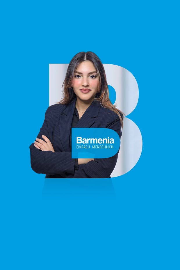 Suhaila El Fechtali Bari. Ihre Ansprechpartnerin für die Barmenia Versicherung in Büdingen.