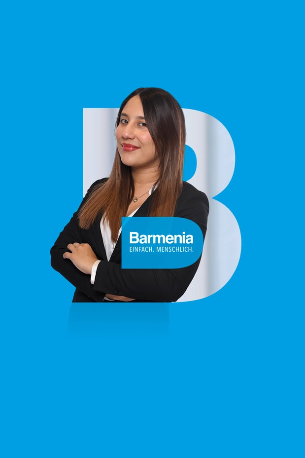 Elibeth Gonzalez. Ihre Ansprechpartnerin für die Barmenia Versicherung in Hamburg.