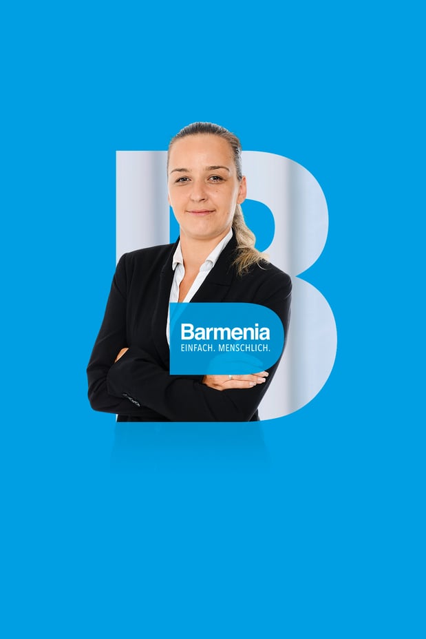 Sabrina Williams. Ihre Ansprechpartnerin für die Barmenia Versicherung in Nürnberg.