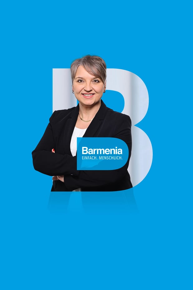 Jasmina Floeth. Ihre Ansprechpartnerin für die Barmenia Versicherung in Viersen.