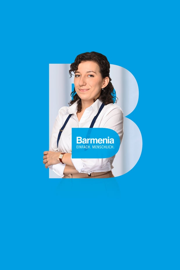 Sirin Moustafa. Ihre Ansprechpartnerin für die Barmenia Versicherung in Osnabrück.