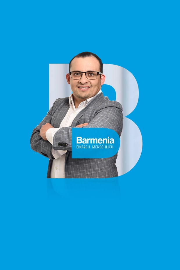 Luis Palomino. Ihr Ansprechpartner für die Barmenia Versicherung in Hamburg.