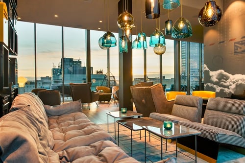 Hotel Motel One Leipzig-Post - Lounge