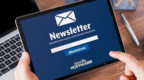 Getränke Hoffmann Newsletter abonnieren