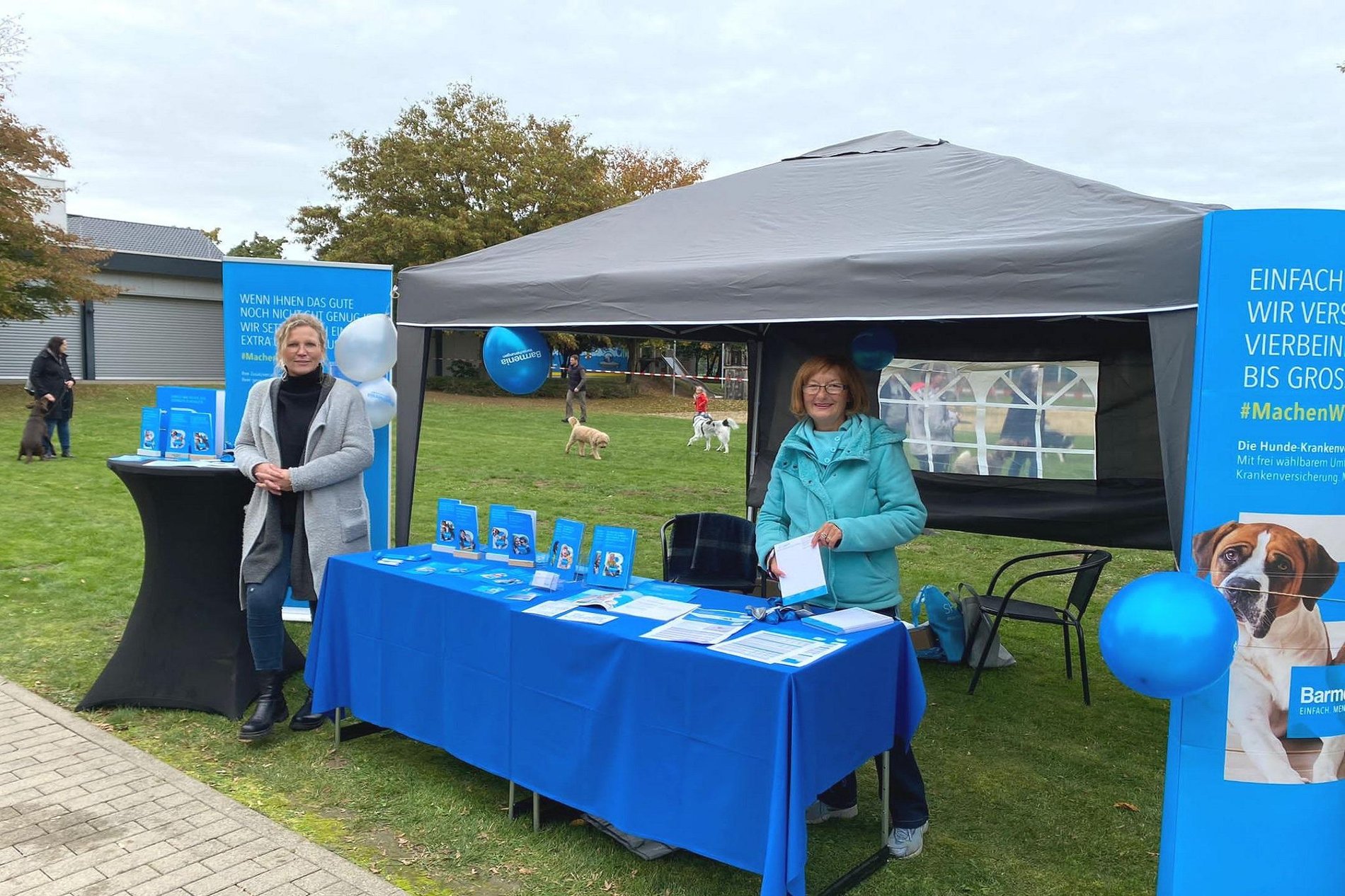Hundeschwimmen Kundenveranstaltung