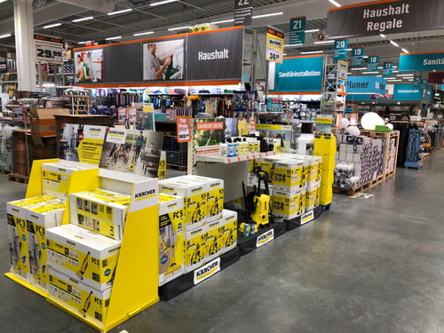 OBI Markt-Eingang Magdeburg
