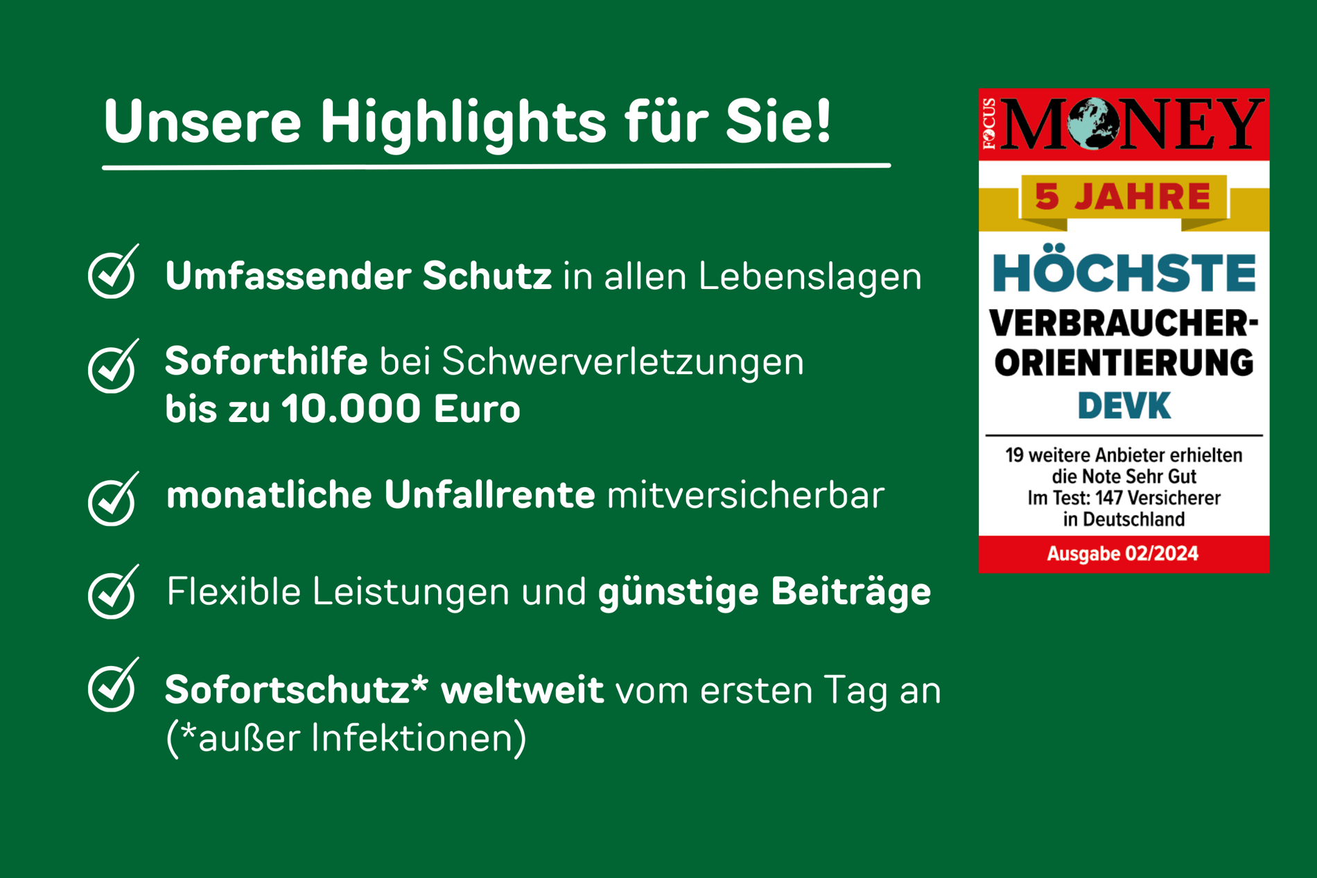 Die Highlights der DEVK Unfallversicherung in Celle