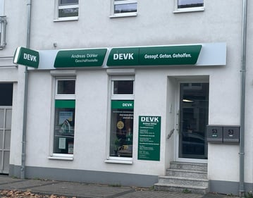 Außenansicht der DEVK Geschäftsstelle Kreuzau