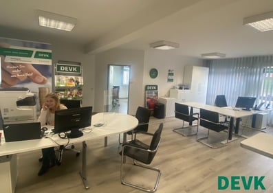 Geschäftsstelle Plattling Innenansicht