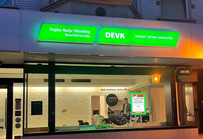 Foto der Geschäftsstelle in Stadtmitte