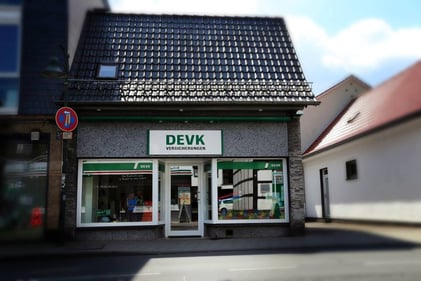 DEVK Versicherung Michaela Heppner in Overath: Haupteingang Büro, Frontansicht