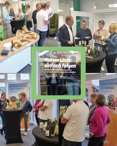 DEVK Versicherung Michael Landwehr hat zu Getränken & Essen eingeladen