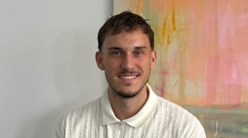 Auszubildender Ben Dietrich