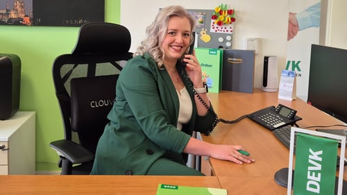Innendienstmitarbeiterin Kristina Frese