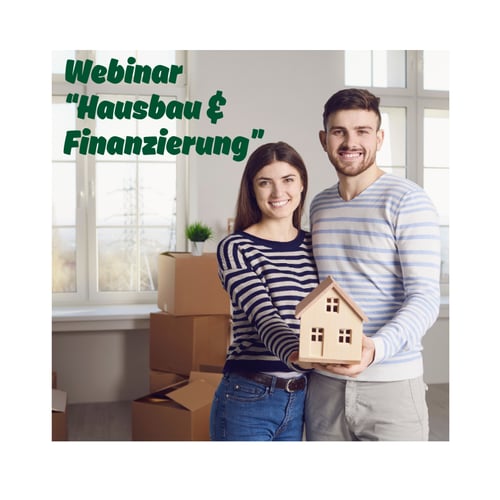 Junges Paar Hausbau & Finanzierung Webinar
