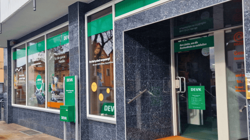 Außenansicht Büro Markus Rupprecht - DEVK Versicherung Nürnberg