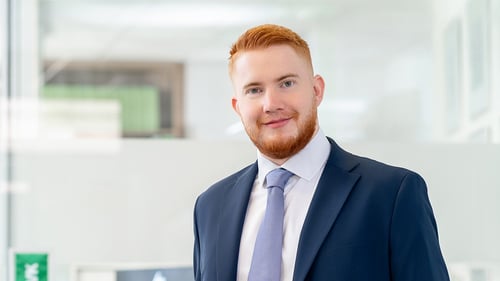 Mitarbeiter Justin Peters der Agentur Christian Iker in Emsdetten
