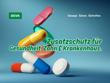 Kranken-Zusatzversicherung in Würzburg: Ein Kontrolltermin beim Zahnarzt, eine neue Brille, ein Aufenthalt im Krankenhaus oder zusätzliche Vorsorge...