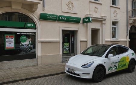 Außenansicht Versicherungsagentur Moritz Schaaf - DEVK Versicherung Karlsruhe