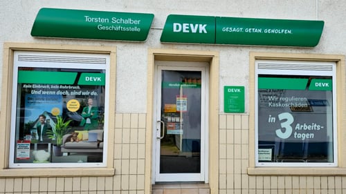 DEVK Versicherung Torsten Schalber in Edingen-Neckarhause: der Eingang zu unserem Büro