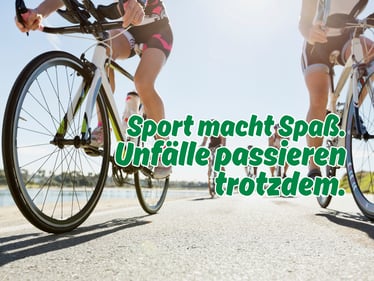 Sportlerin und Sportler beim Training im Freien – Symbolbild zum Thema Unfallversicherung und persönliche Beratung der DEVK Agentur Marcel Reisch in Oberhausen.