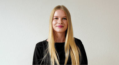 DEVK-Auszubildende im DEVK-AD Nina Marie Schmidt, DEVK Versicherung Wiesloch