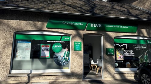 Geschäftsstelle in Bergisch Gladbach von aussen