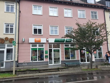 Außenansicht der Geschäftsstelle Strausberg