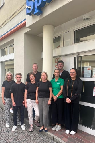 Das Sparda-Bank Team in Güstrow