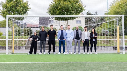 Teamfoto der DEVK Geschäftsstelle in Bingen