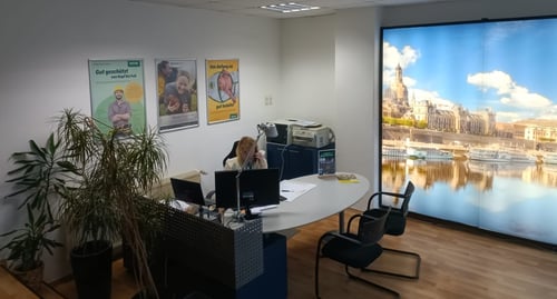 Foto der Geschäftsstelle in Leuben