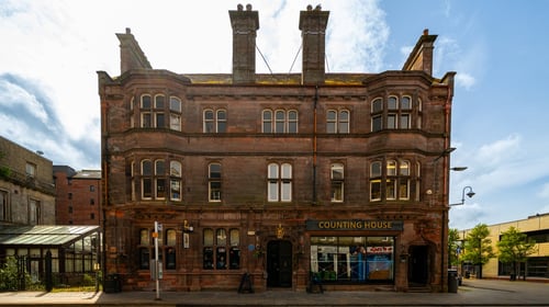 Exterior of pub
