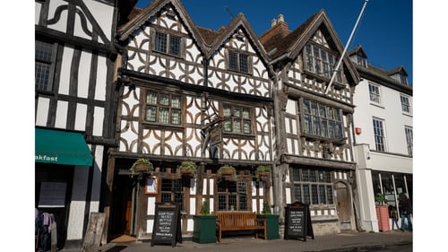 Exterior front of pub