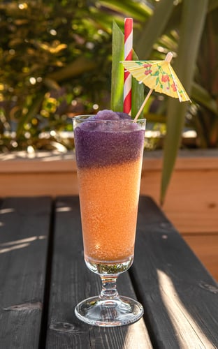 Frozen Cocktail in the sunshine