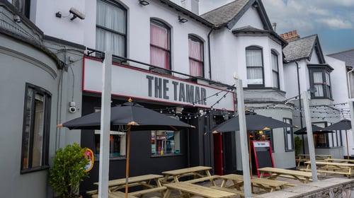Exterior front of pub
