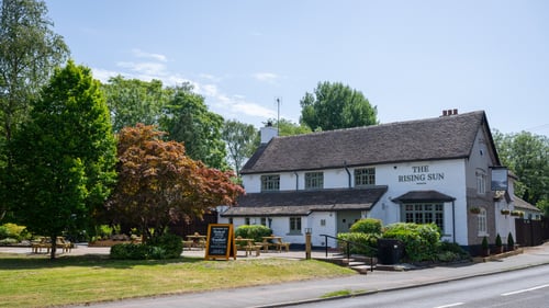 Exterior front of pub