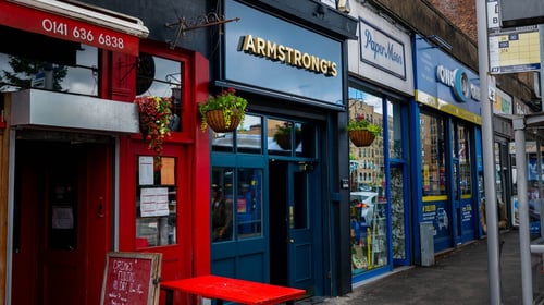 Exterior front of pub