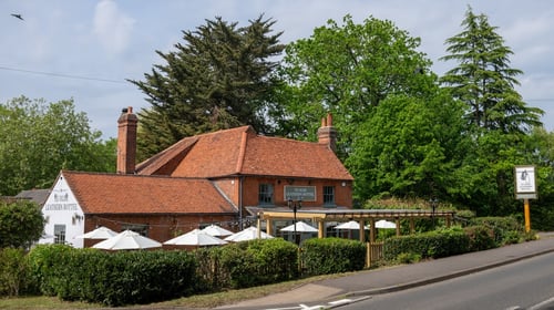 Exterior front of pub