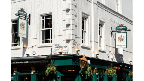 Exterior Front Of Pub