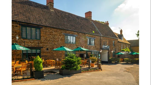 Exterior front of pub