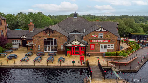 Exterior front of pub