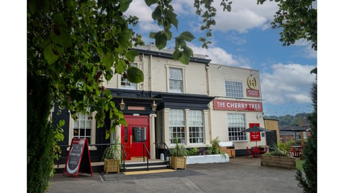 Exterior front of pub