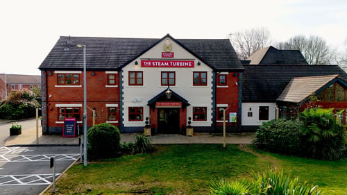 Exterior front of pub