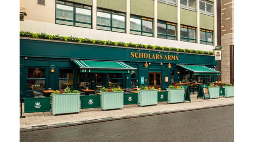 Exterior front of pub