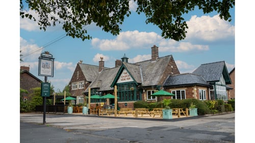 Exterior front of pub