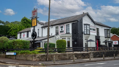 Exterior front of pub